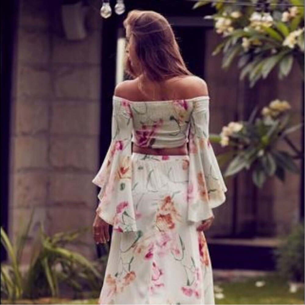 Jaase Selena Malibu Rocky Maxi Skirt 2 Pc Set - Picture 6 of 7